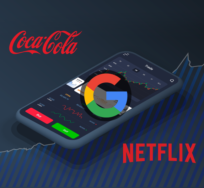 Google Netflix Coca cola