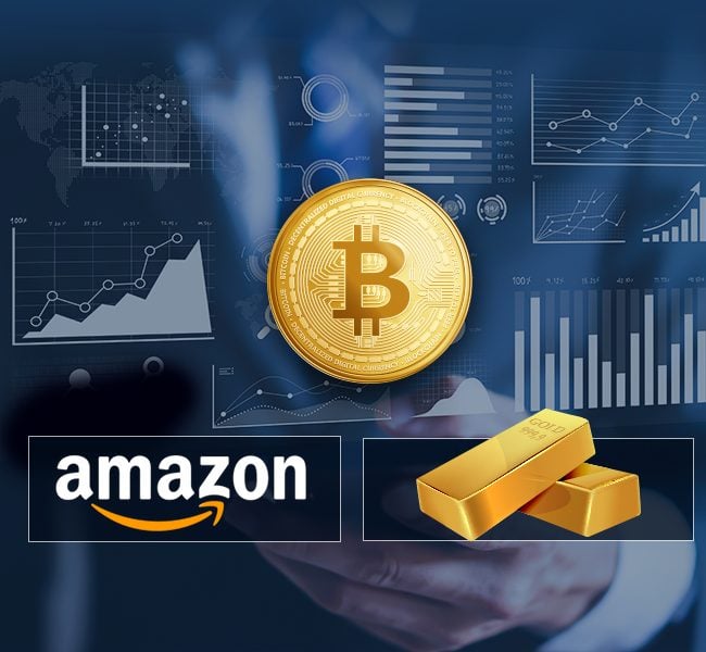 Market winners: Bitcoin, Amazon, Gold