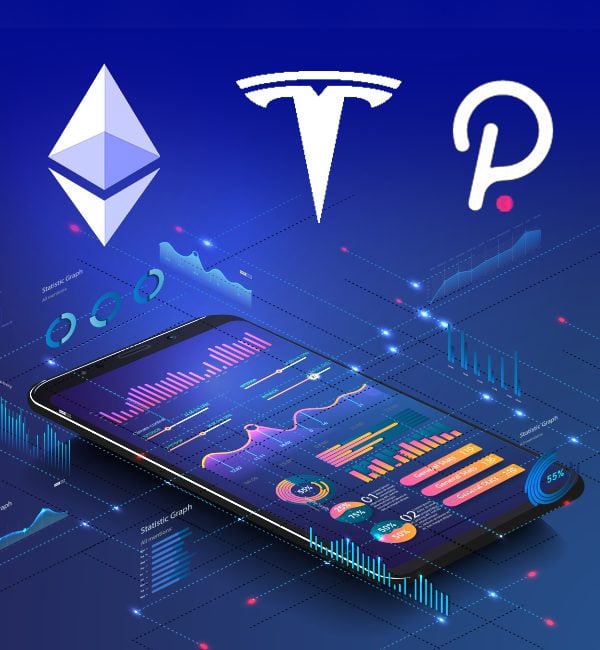 Ethereum Tesla Polkadot