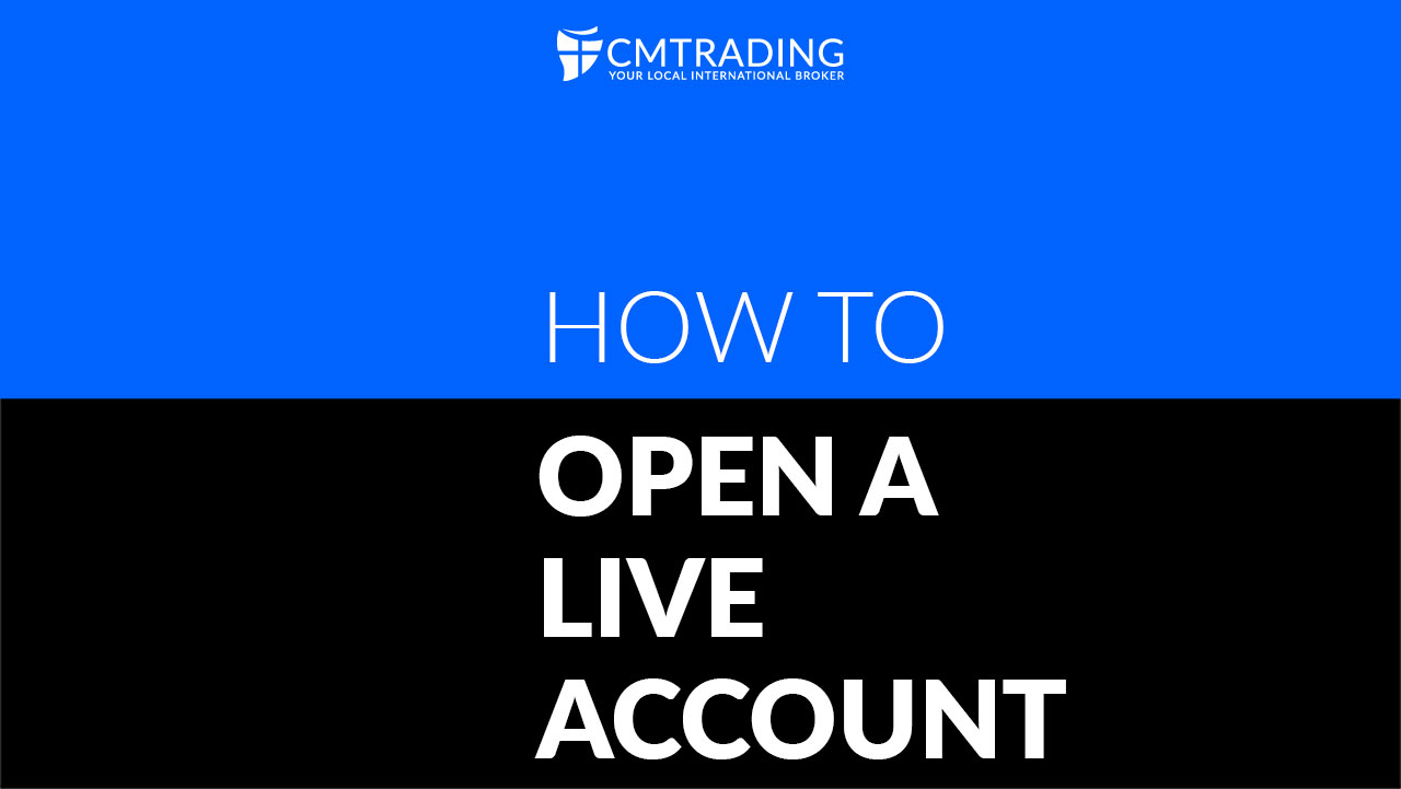 How to open live account after registering