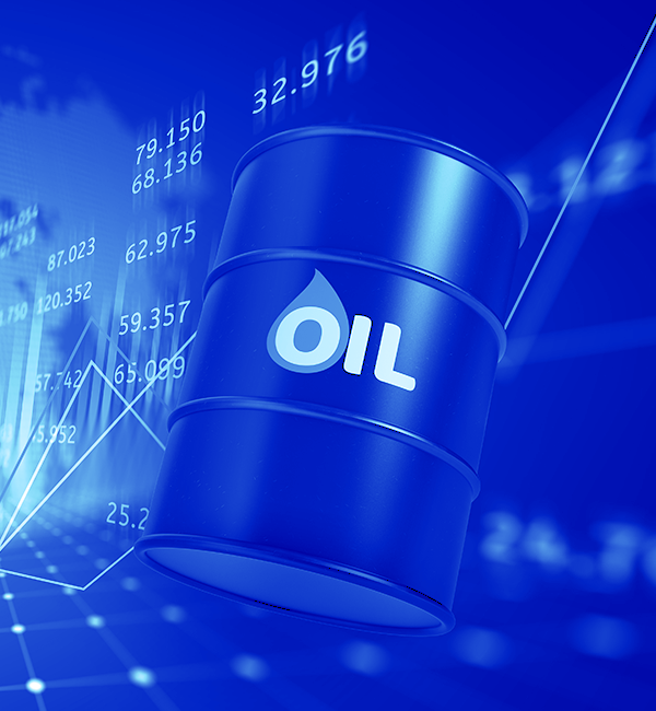 Commodity Trading - this image shows oil trading on the CMTrading app.