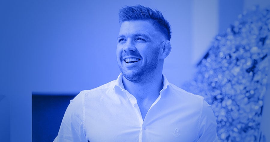 Dricus Du Plessis is CMTrading's brand ambassador. This image shows UFC fighter Dricus Du Plessis in an article related to his career.
