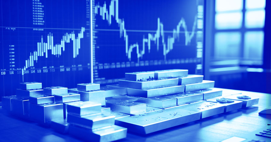 This image shows gold being traded as is related to an article on commodity trading by CMTrading.