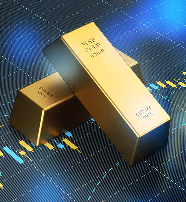 This image shows gold bars and is related to an article titled Best Time to Trade Gold in South Africa